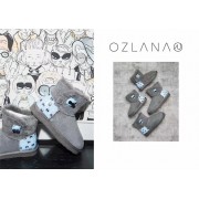 【冬款出清】OZLANA UGG OZ4003-1 Front Row Cat 网红猫 儿童雪地靴